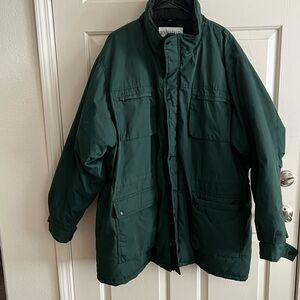 Vtg 90’s Mens Green Bearforce Windbreaker Parker Winter Ski Jacket 3XL
